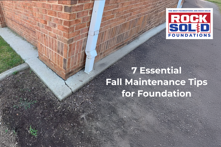 Fall foundation inspection and maintenance tips for winter by Rock Solid Foundations