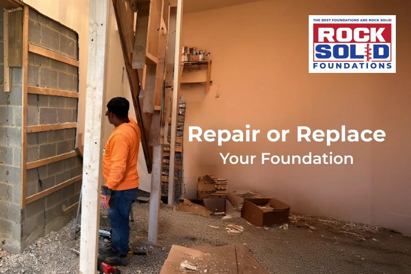 Professional foundation inspection by Rock Solid Foundations