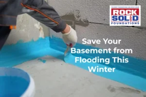 Expert waterproofing services in Annapolis for dry, secure basements by Rock Solid Foundations
