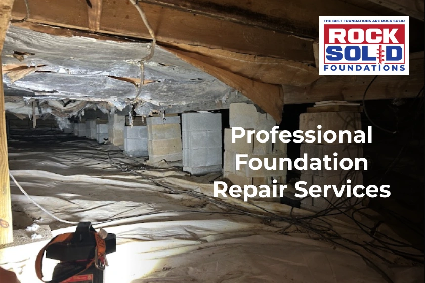 Trusted home foundation support by Rock Solid Foundations